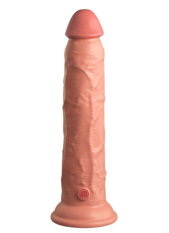 9" Dual Density Silicone Cock